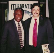 Steve Porter with K.C. Jones